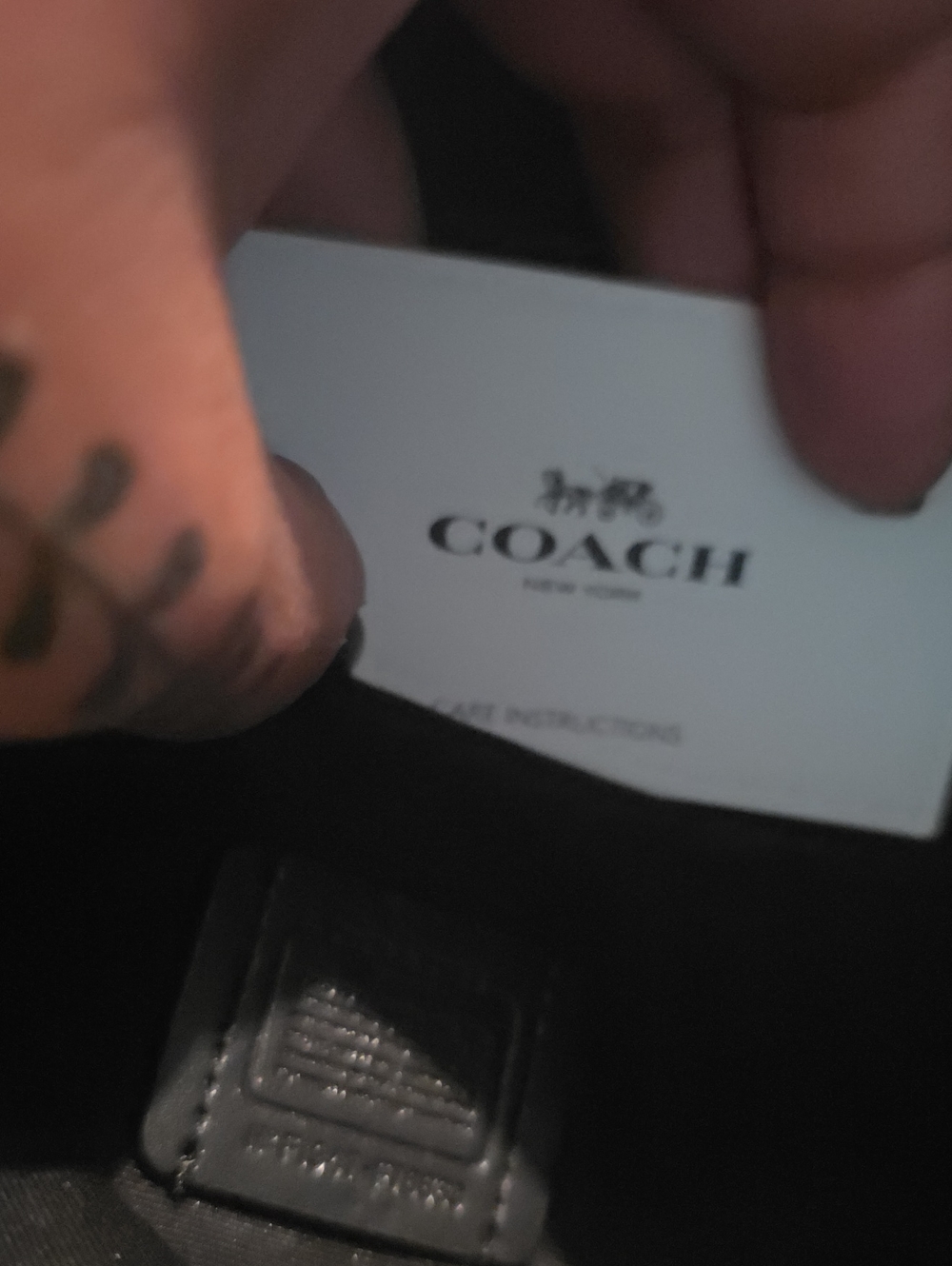 Coach x Chelsea Champlain Tattoo Signature Belt Bag (Style F76663) - Picture 3 of 13